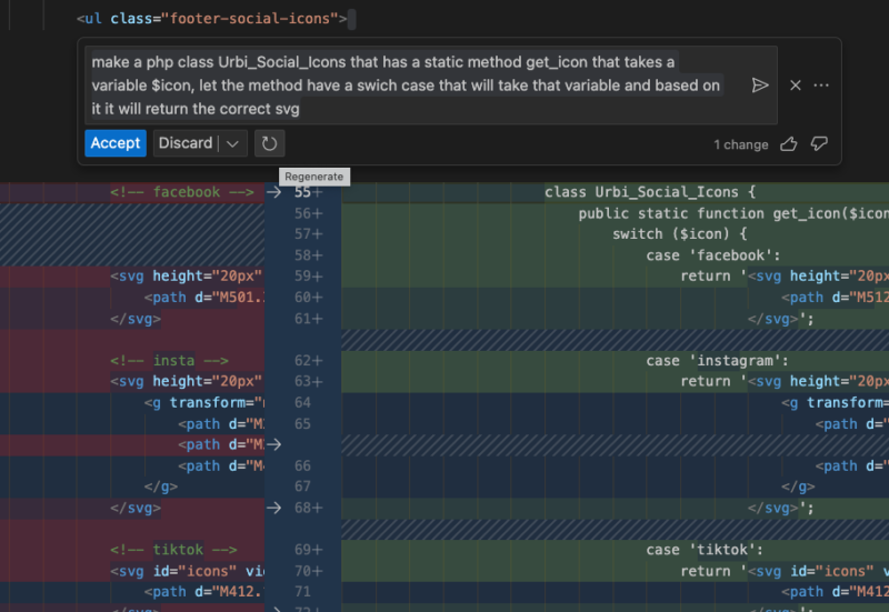Coding with GitHub copilot Tip 1: Use copilot to generate reusable ...